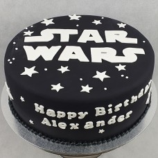 Star Wars Cake - Logo Cake  (D,V)